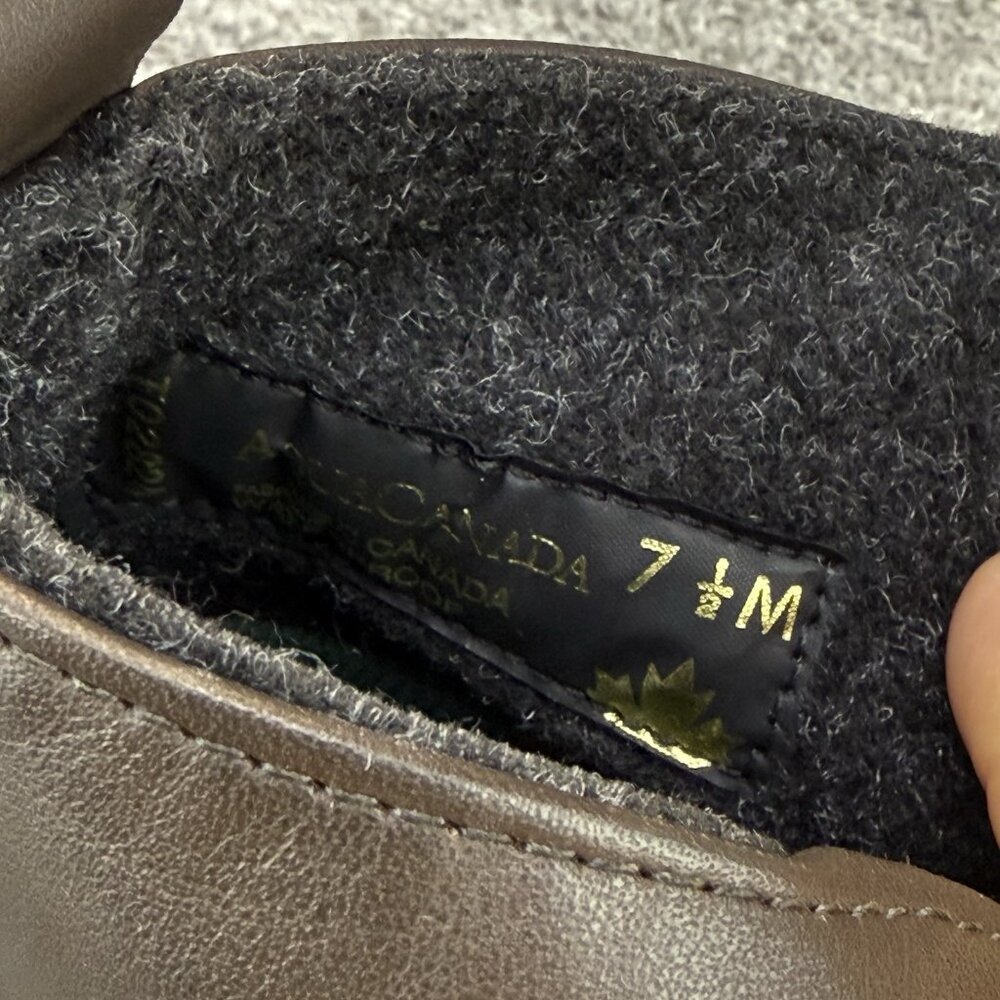 ✅Womens 7.5M Wanderlust Sudbury Chukka Boots Waterproof Brown Aqua Canada Insole - Picture 4 of 13